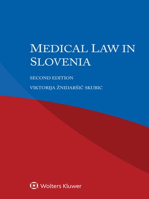 cover image of Medical Law in Slovenia
